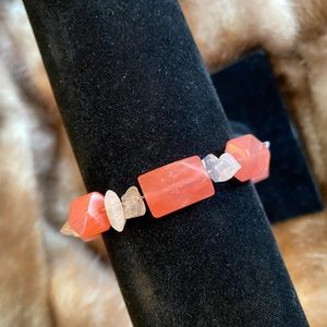 Peachy stretch bracelet